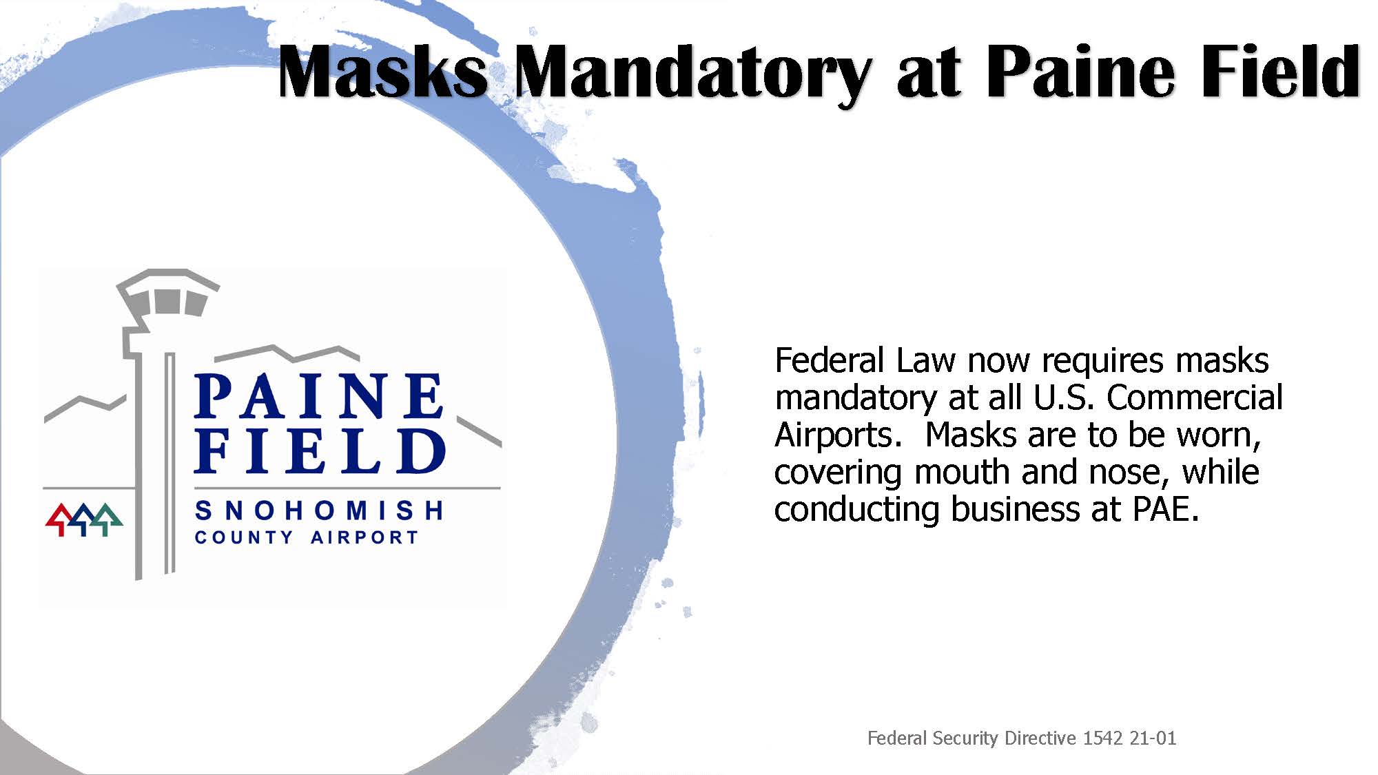 PAE Mask flyer